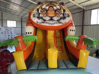 Şişme Kaydırak Kaplan