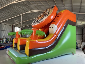 Şişme Kaydırak Kaplan