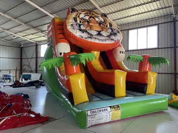 Şişme Kaydırak Kaplan