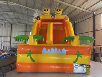 Şişme Kaydırak Palmiyeli