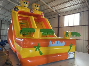 Şişme Kaydırak Palmiyeli