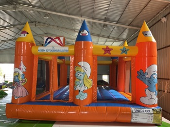 Şişme Zıpzıp Şirinler