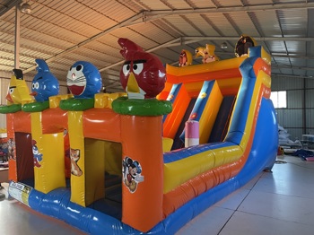 Şişme Kaydıraklı Oyun Parkı Angry Birds