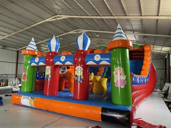 Şişme Kaydıraklı Oyun Parkı Panda