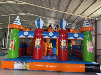 Şişme Kaydıraklı Oyun Parkı Panda