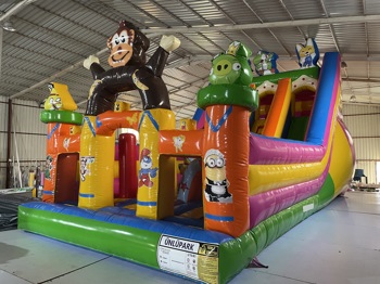 Şişme Dev Kaydıraklı Oyun Parkı