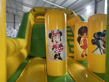 Şişme Kaydıraklı Mini Oyun Parkı 