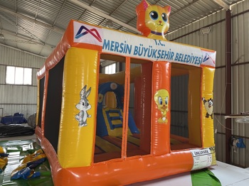 Şişme Oyun Parkı Kedili