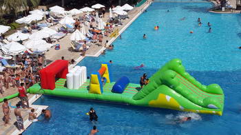 Şişme Timsah Havuz Parkuru Eko