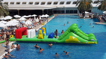 Şişme Timsah Havuz Parkuru Eko