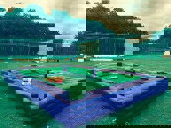 Şişme Ayak Bilardosu