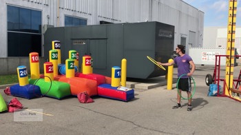 Şişme Halka Atma Oyunu