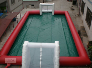 Şişme Islak Futbol Sahası