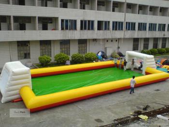 Şişme Islak Futbol Sahası