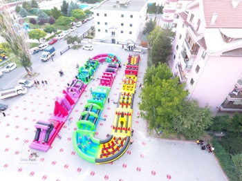 Şişme Survivor Parkur