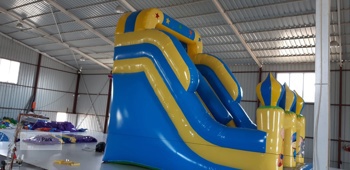 Şişme Kaydırak Kubbeli