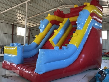 Şişme Kaydırak Lego