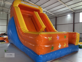 Şişme Kaydırak Duvarlı