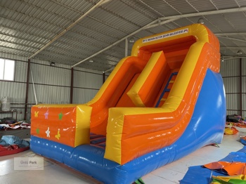 Şişme Kaydırak Duvarlı