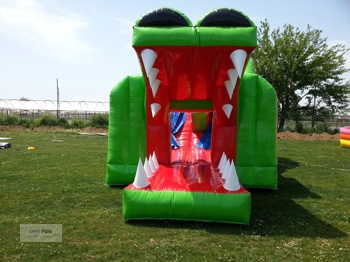 Şişme Kaydırak Timsah