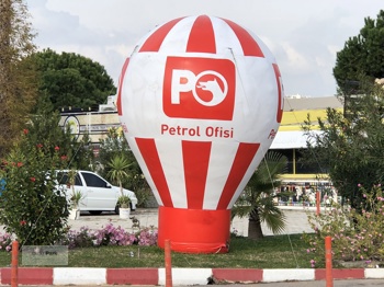 Şişme Yer Balonu 3m