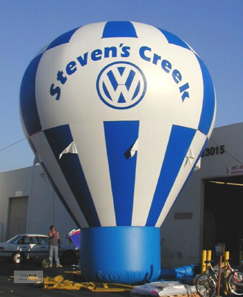 Şişme Yer Balonu 8m