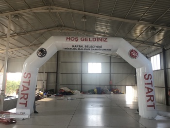 Şişme Açılış Kemeri Köşeli 6m