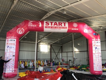 Dijital Baskılı Köşeli Yol Takı 10m