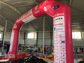 Dijital Baskılı Köşeli Yol Takı 10m