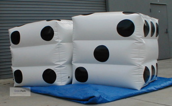 Şişme Reklam Balonu Dev Zar