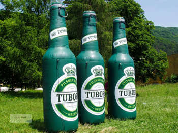 Şişme Bira Şişesi Reklam Balonu