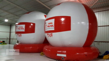 Şişme Reklam Balonu Büyük Voleybol Topu