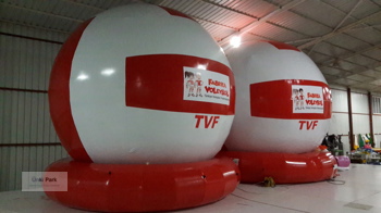 Şişme Reklam Balonu Büyük Voleybol Topu