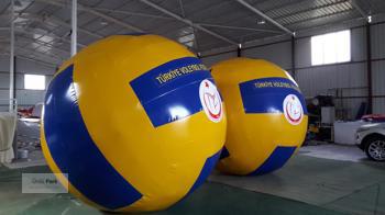Dev Şişme Voleybol Topu