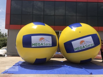 Dev Şişme Voleybol Topu