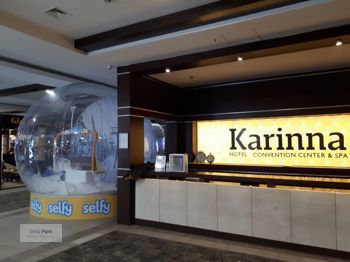 Şişme Yılbaşı Kar Küresi 3m