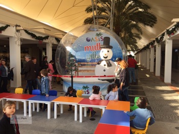 Yılbaşı Şişme Kar Küresi 3m