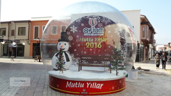 Balon Yılbaşı Küresi 4m