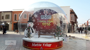 Balon Yılbaşı Küresi 4m