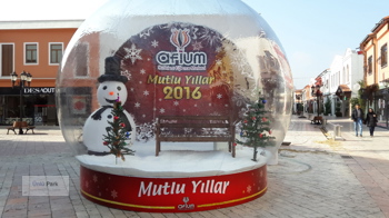 Balon Yılbaşı Küresi 4m