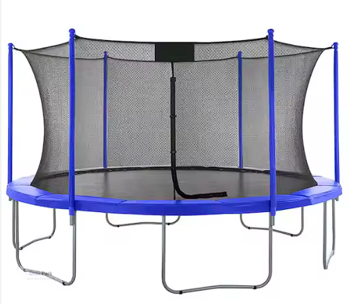 Fileli Korumalı Yuvarlak Trambolin 244cm