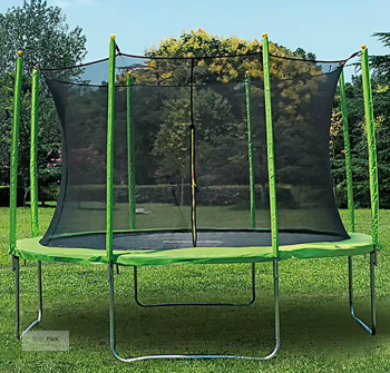 Fileli Korumalı Yuvarlak Trambolin 305cm