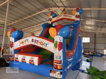 Şişme Kaydırak Happy Birthday
