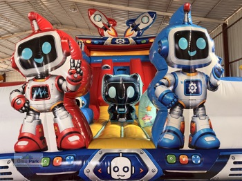 Şişme Oyun Parkı Robot