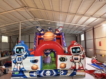 Şişme Oyun Parkı Robot-2