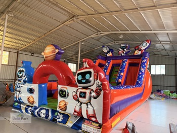 Şişme Oyun Parkı Robot-2