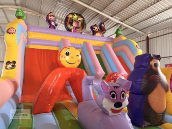 Şişme Oyun Parkı Maşa ve Koca Ayı