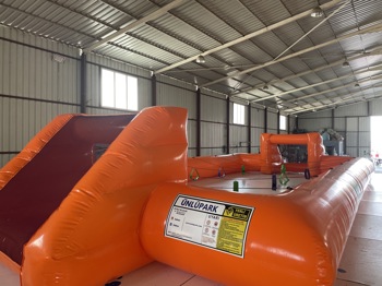 Şişme Canlı Langırt Halatlı