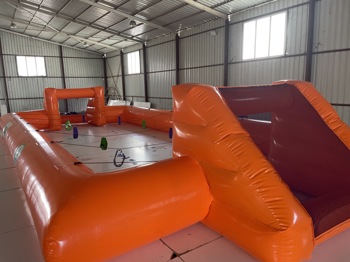 Şişme Canlı Langırt Halatlı